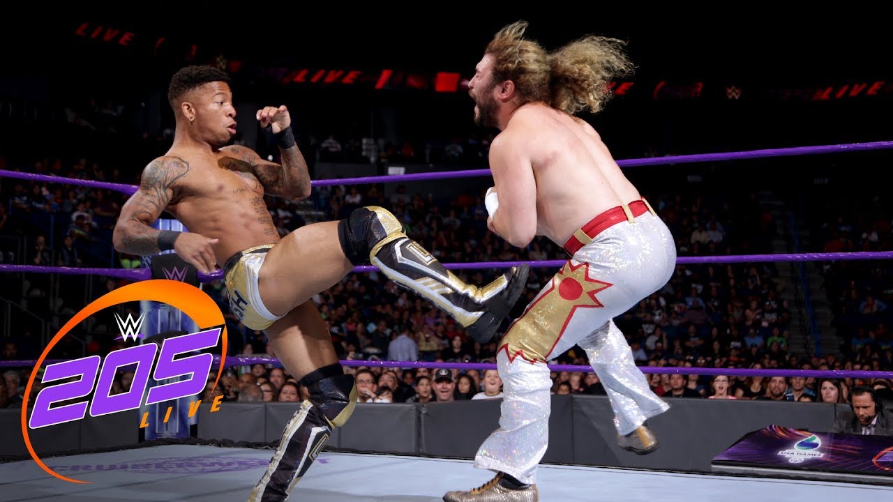 Лио Раш против Дьюи Джеймса: WWE 205 Live, 26 июня 2018 года.