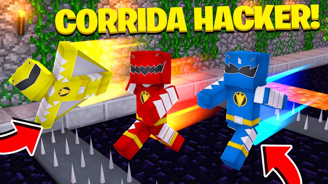 CORRIDA HACKER DO POWER RANGERS *o mais rapido!* ‹‹ P3DRU ››