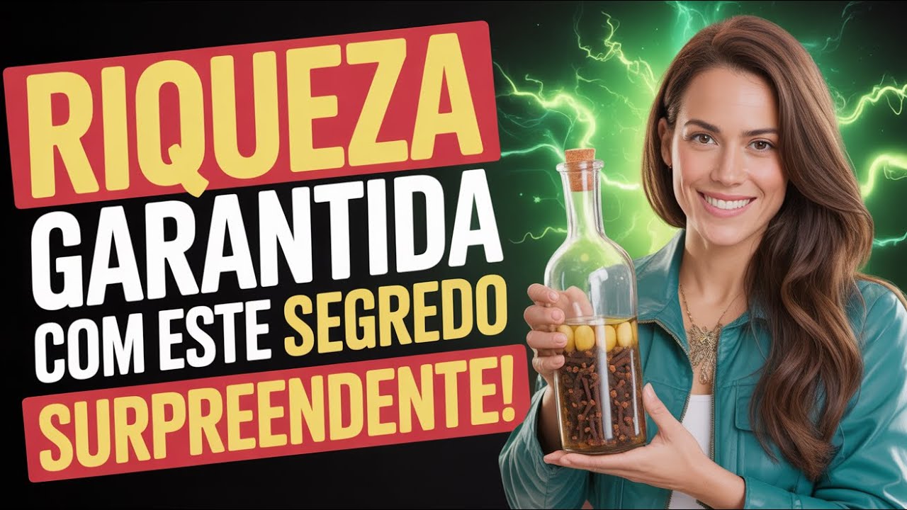 Sabedoria Oculta para PROSPERIDADE: use CRAVOS DA ÍNDIA no VINAGRE e a RIQUEZA virá!