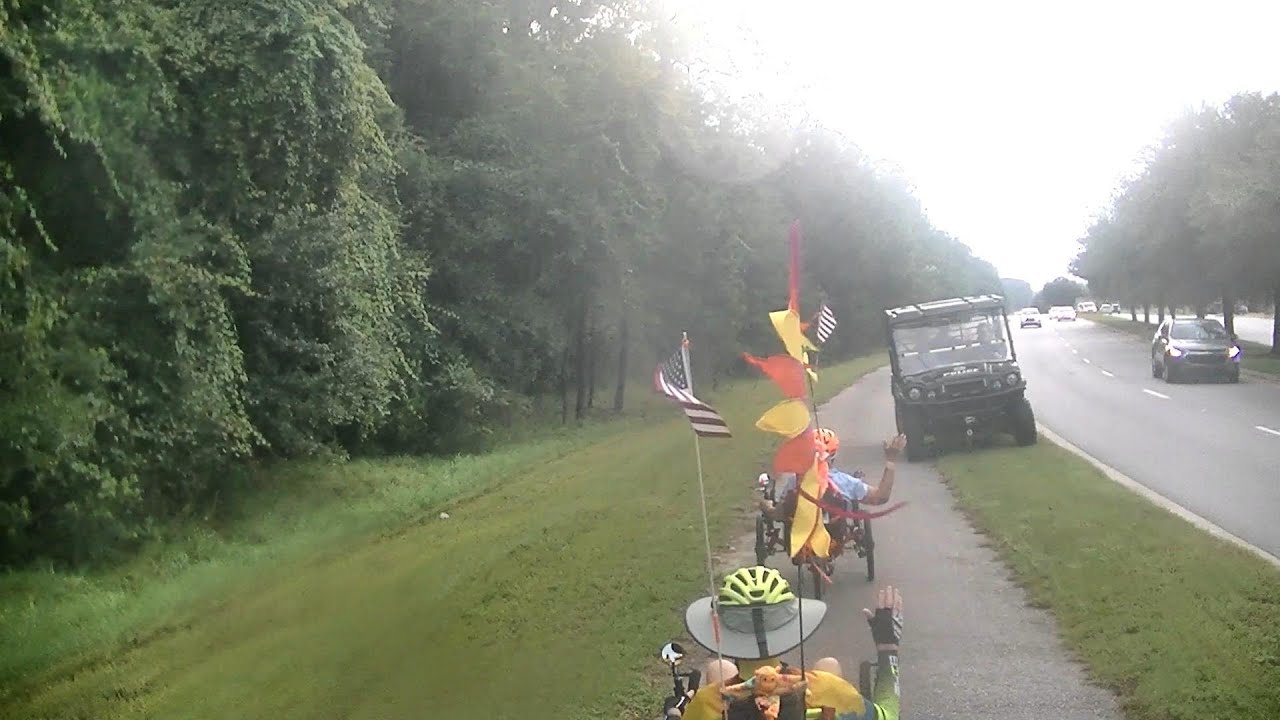 NO MOTORIZED VEHICLES ON THE PATH.