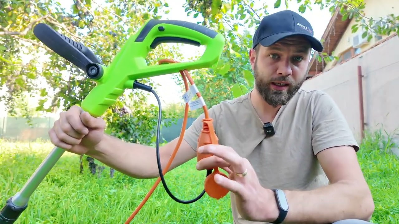 Prezentare video: Trimmer electric gazon, Grunman, 450 W, 30 cm