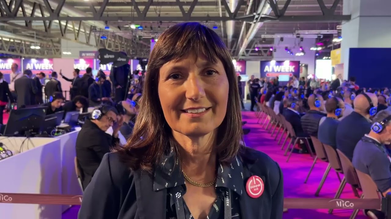 ROBERTA RUSSO   Donne 4 0  intervista RAI AI Week