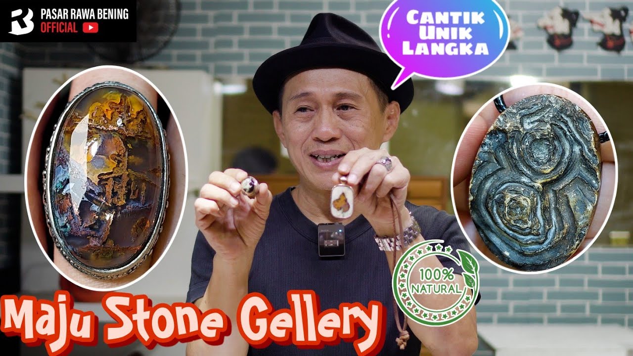 SPESIALIST AKIK UNIK DAN LANGKA +100% Natural ( Pak Tirta - Maju Stone Gallery - Rawabening )