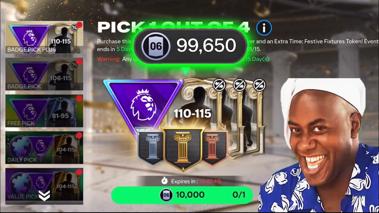 OMG! New Badge Pick Plus Gave Me The GOAT + Opening All Extra Time Picks #fcmobile