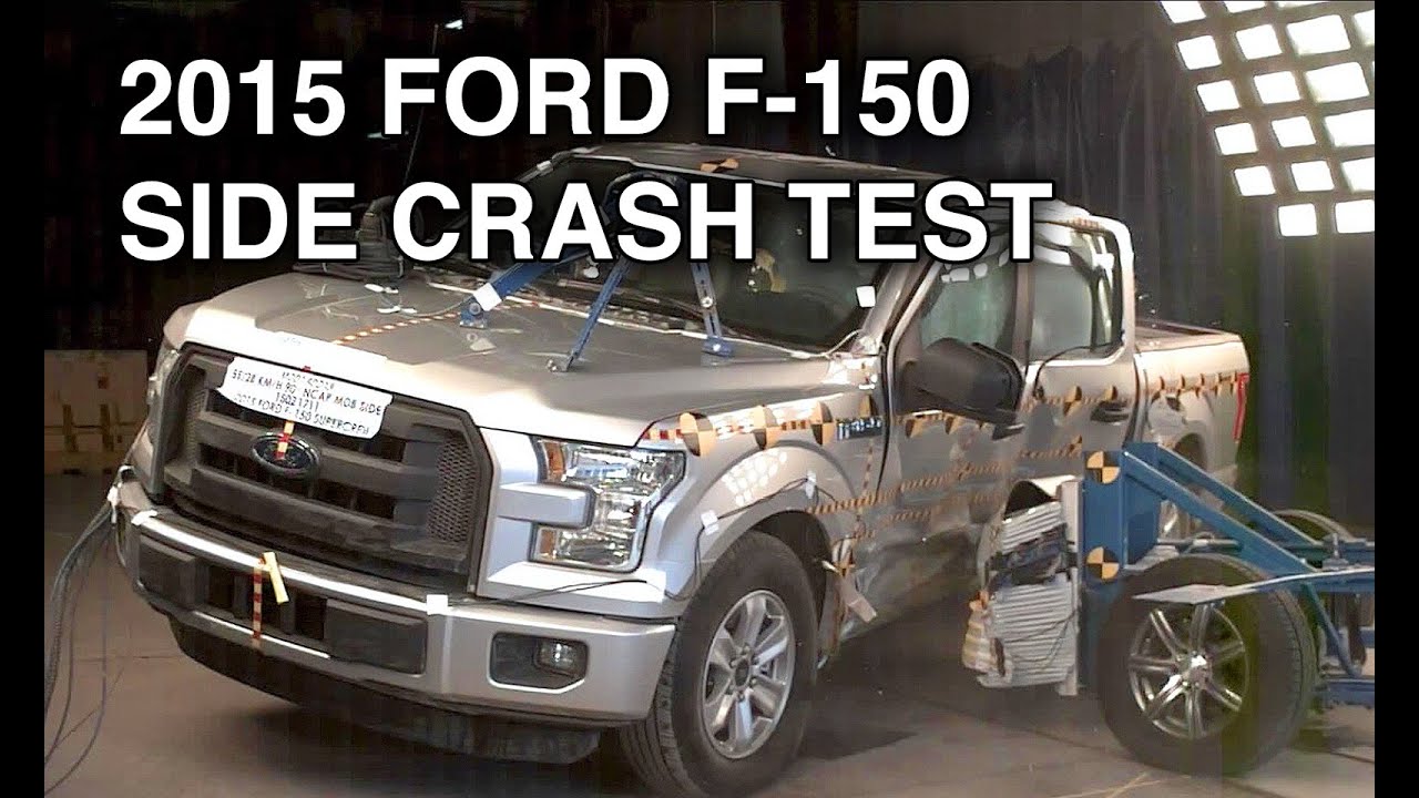 2015 Ford F-150 SuperCrew Crash Test (Side)