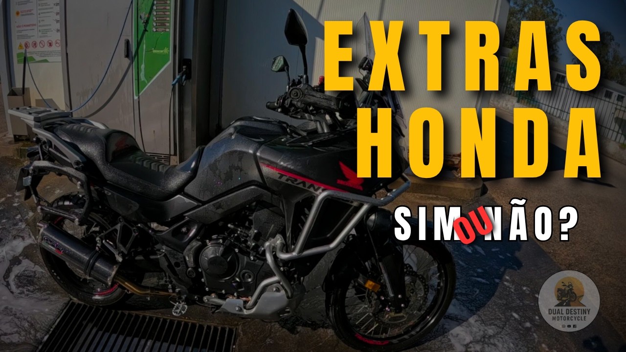 Os extras Honda da Transalp: quais valem mesmo a pena?