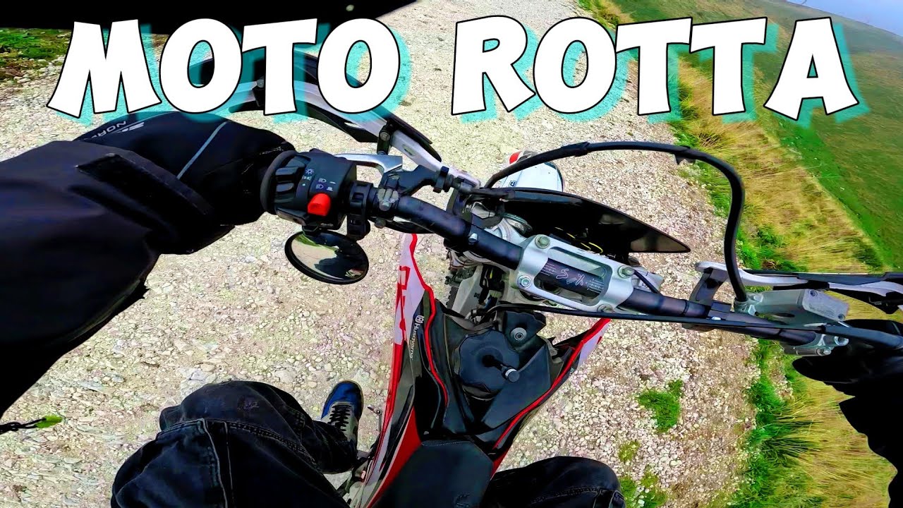 PRIMO GIRO CON L'HUSQVARNA WR 125 - RIMANGO A PIEDI