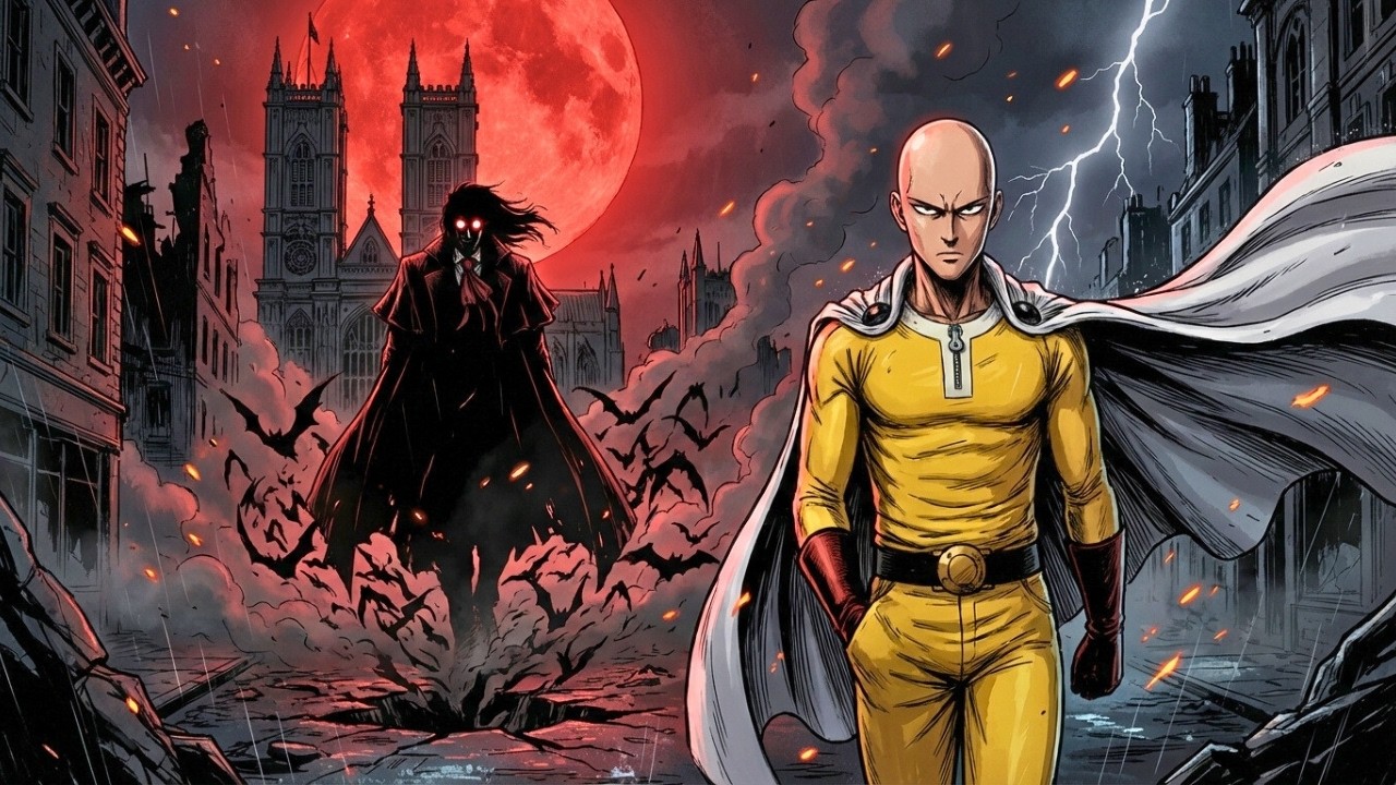 What If the Saitama Team Entered Hellsing Universe?