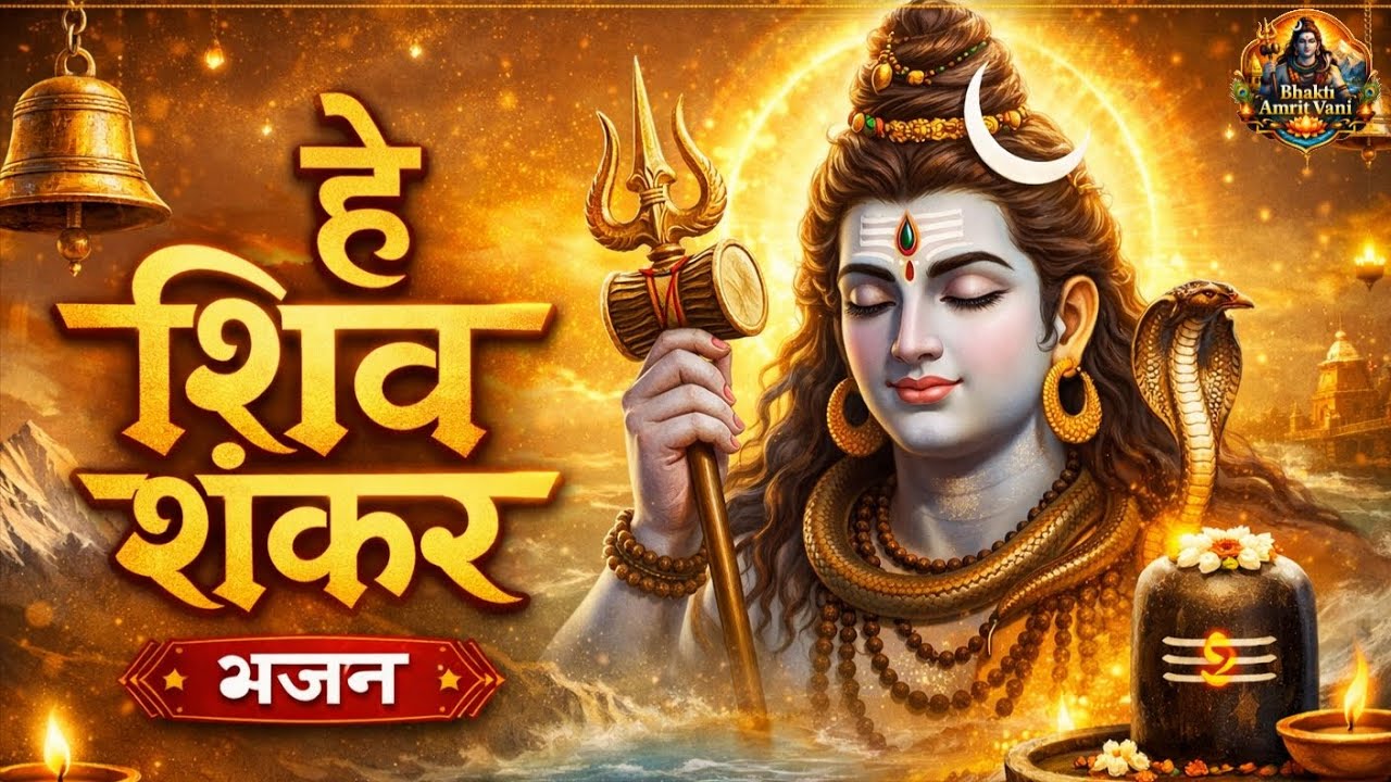  हे शिव शंकर, हे करुणाकर | Hey Shiv Shankar,Hey karunakar |latest Shiv Bhajan|MountBhaktiDevotional 