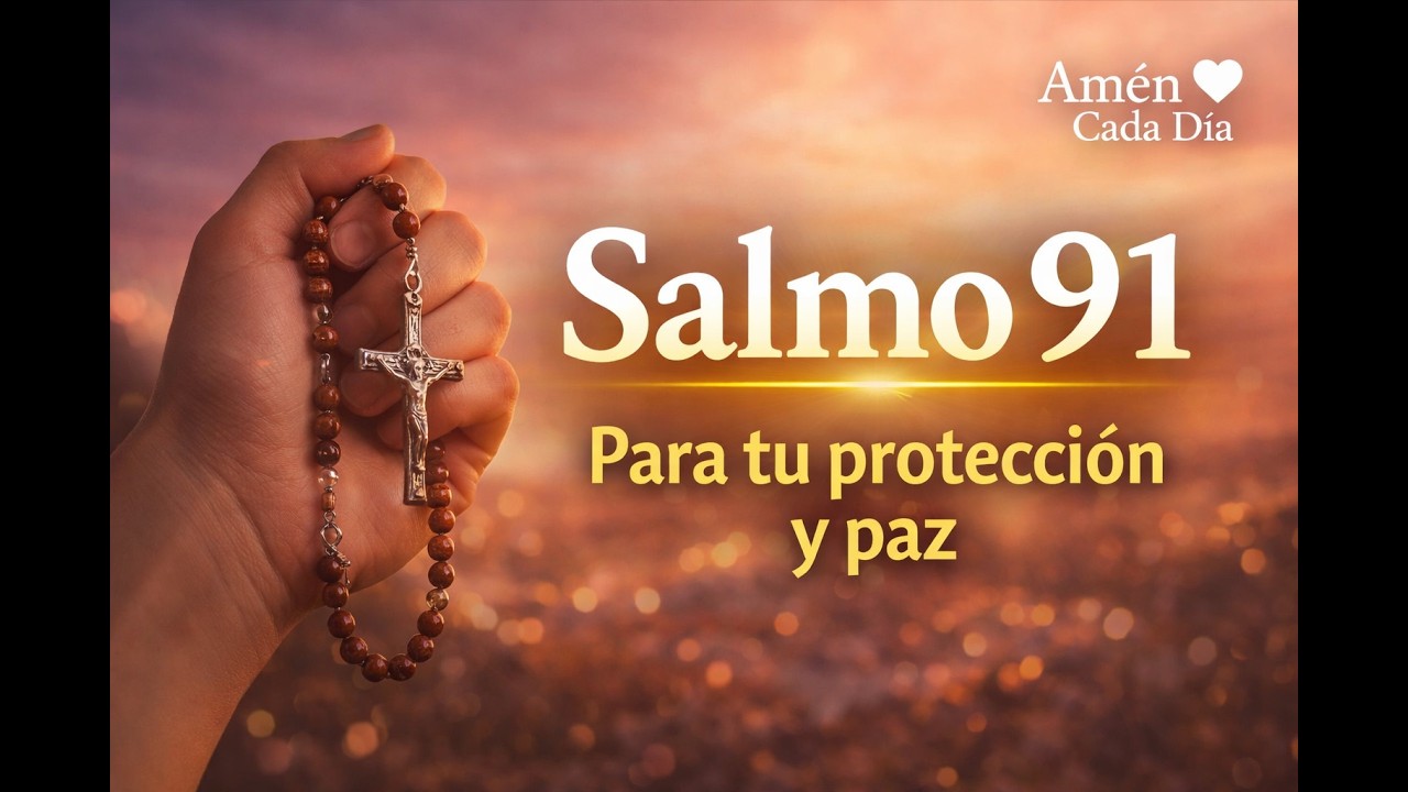 SALMO 91: La oraci&oacute;n m&aacute;s poderosa de protecci&oacute;n (Esc&uacute;chala antes de dormir)