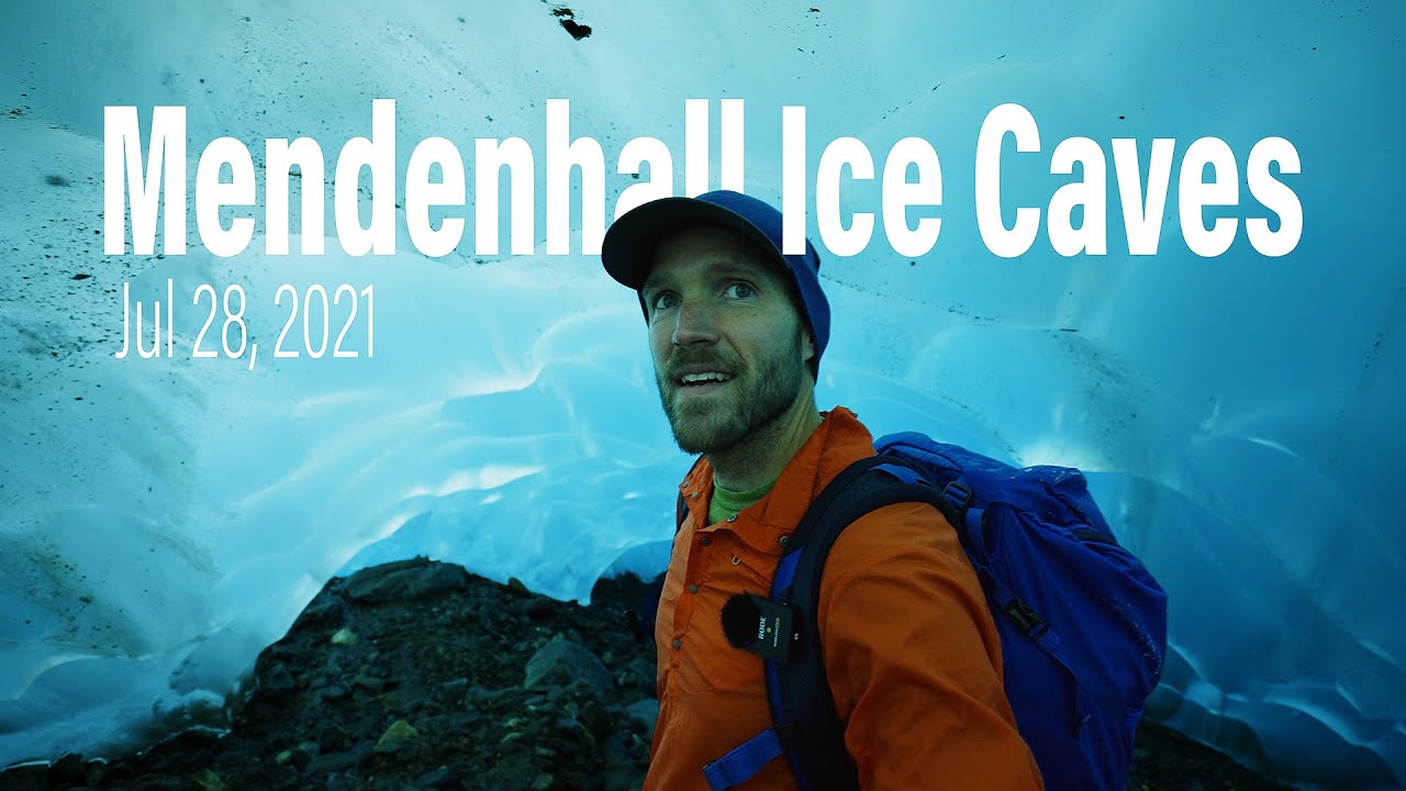 Searching for Ice Caves - Mendenhall Glacier - Summer 2021
