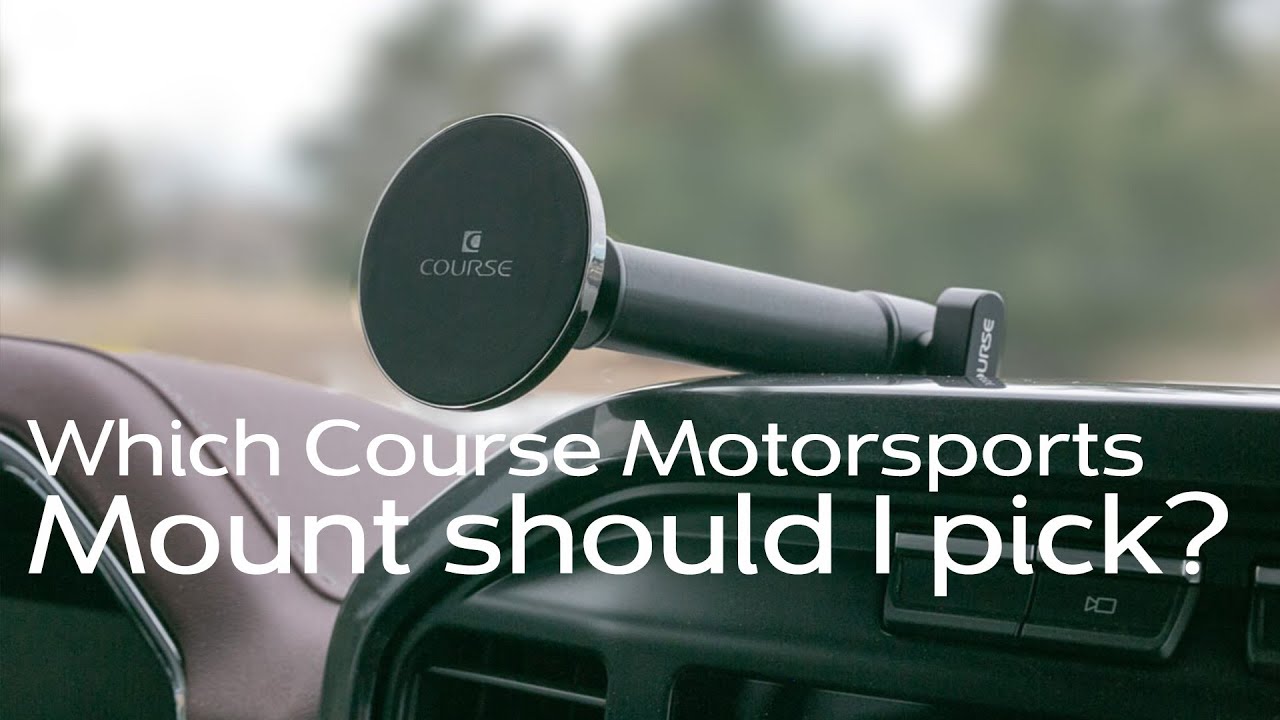 Which Course Motorsports Mount Is Right For You?