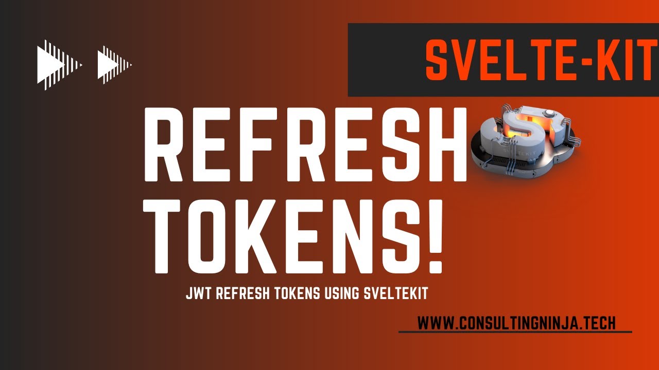 Implement Refresh Tokens Today!  #authentication #jwt | Svelte | SvelteKit