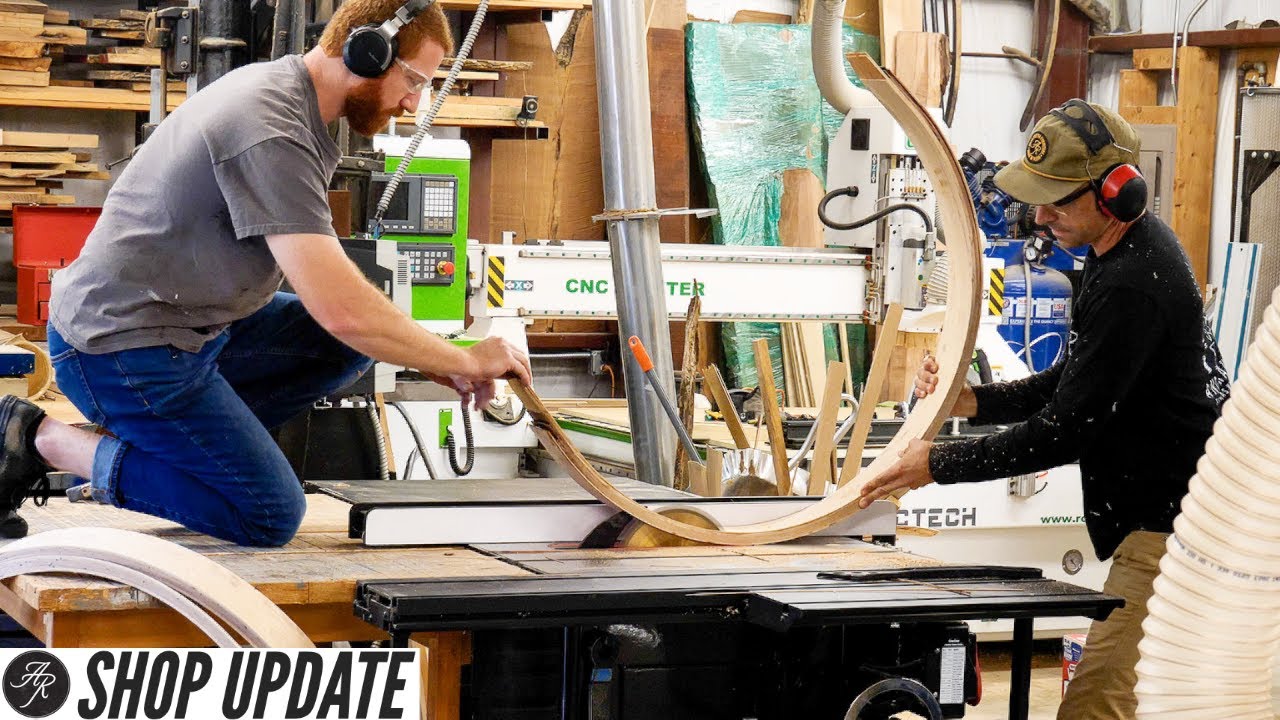 I Hired An Apprentice (Professional Woodworking Shop)