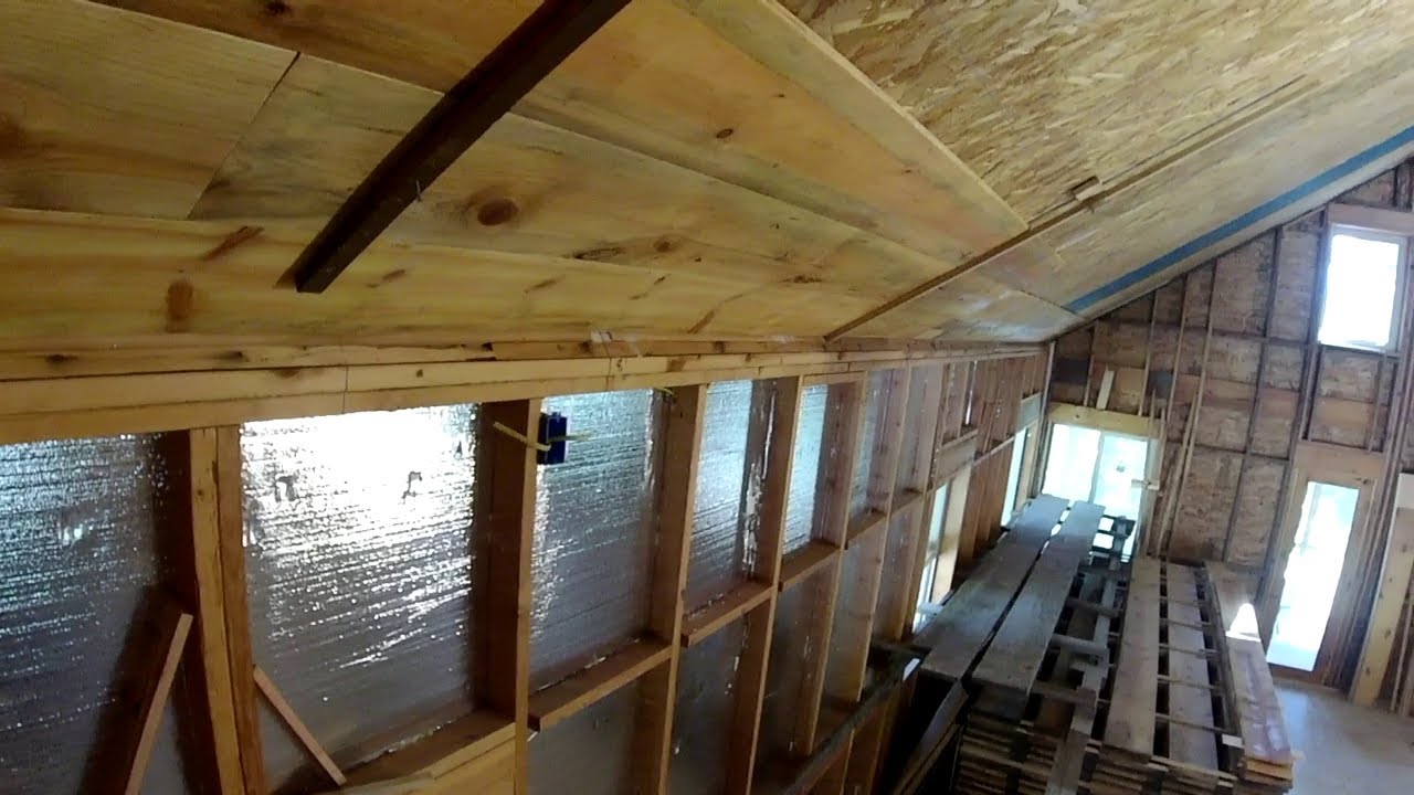 Installing Tongue and Groove ceiling on SIP ceiling.