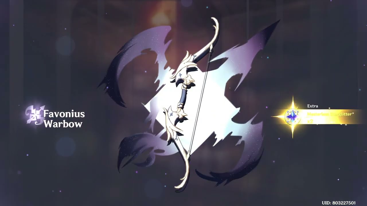 FAVONIUS WARBOW HOW TO GET Genshin Impact