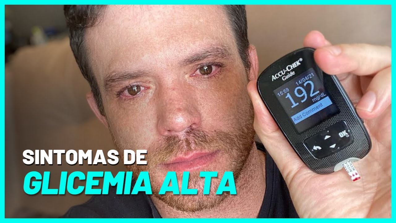 GLICOSE ALTA NO SANGUE: SINTOMAS