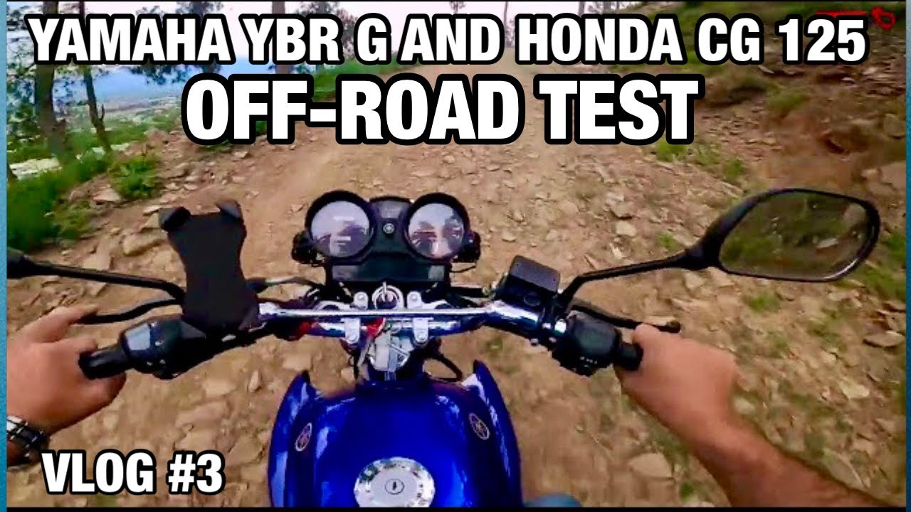 Extreme  Off-roading feat. Yamaha YBR G & Honda CG 125 | BIKE MATE PK