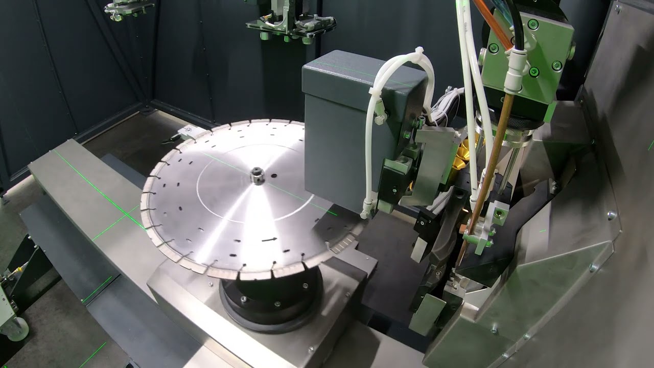 LSM400 Automatic laserwelding machine for diamond saw blades