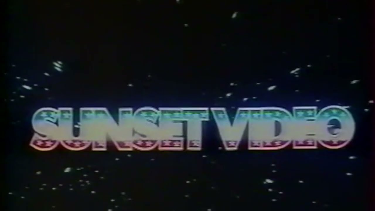 Sunset Video Intro For Super Riders 1972 VHS