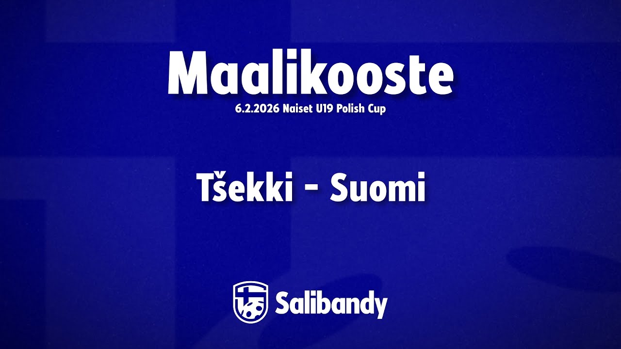 Maalikooste: Tšekki - Suomi (Naiset U19)