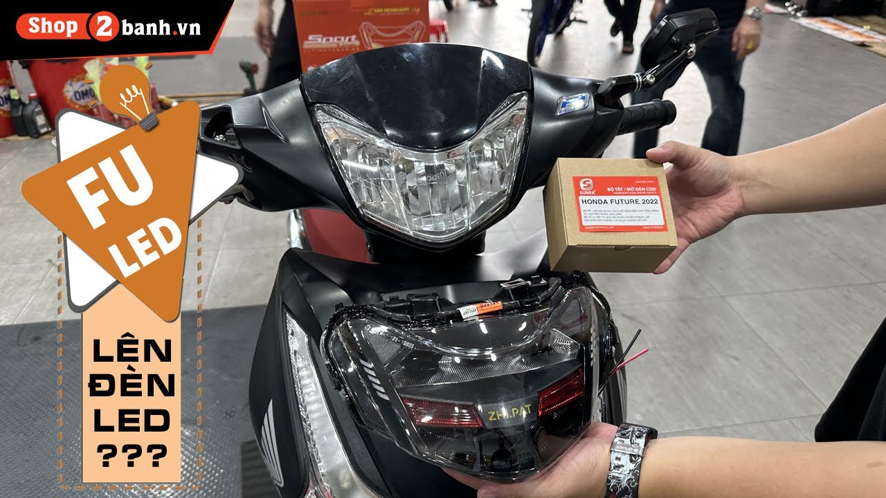 Tại sao Honda Future led vẫn quyết tâm lên đèn Led 2 tầng? Vì em Zhi.Pat xứng đáng !!!!