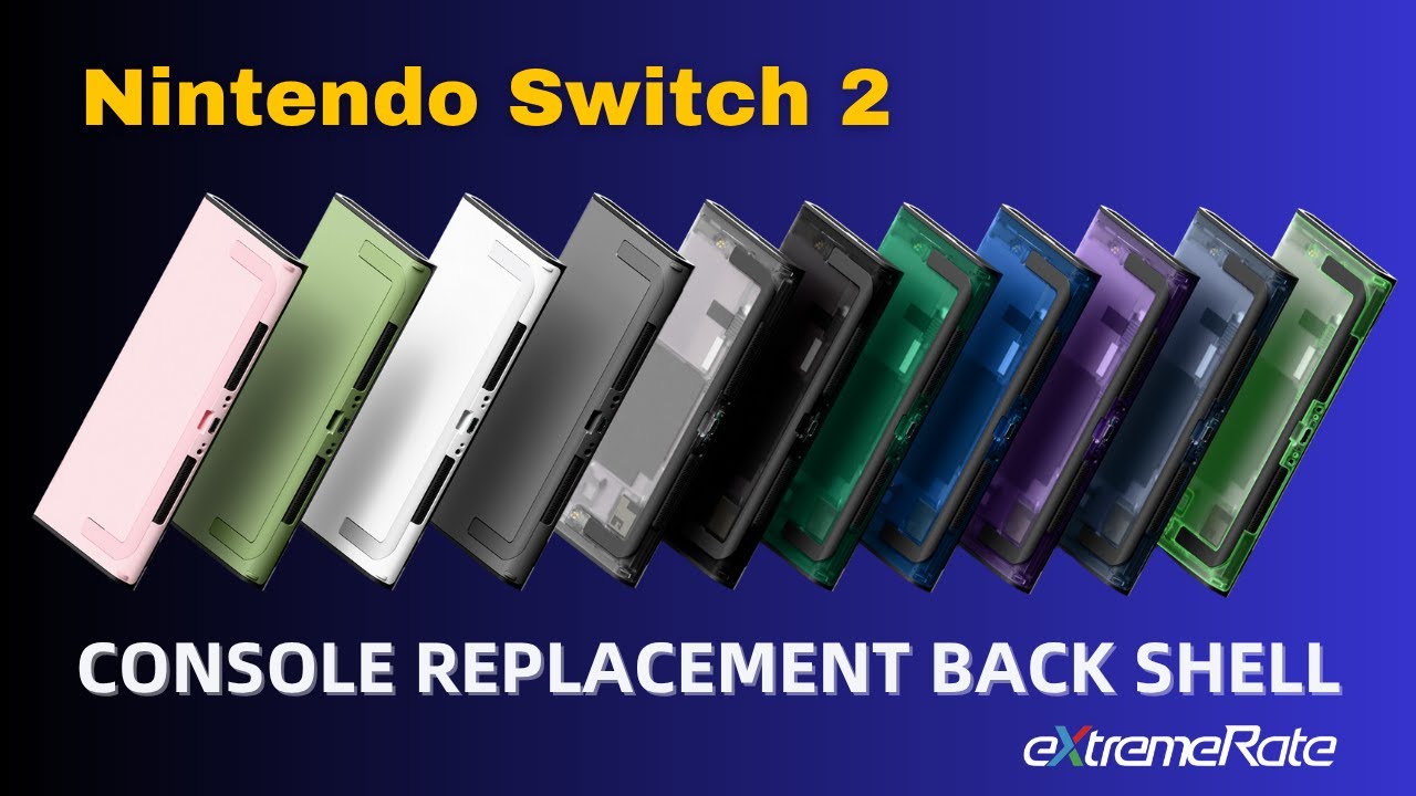 Nintendo Switch 2 Console Replacement Back Shell Installation Guide   eXtremeRate