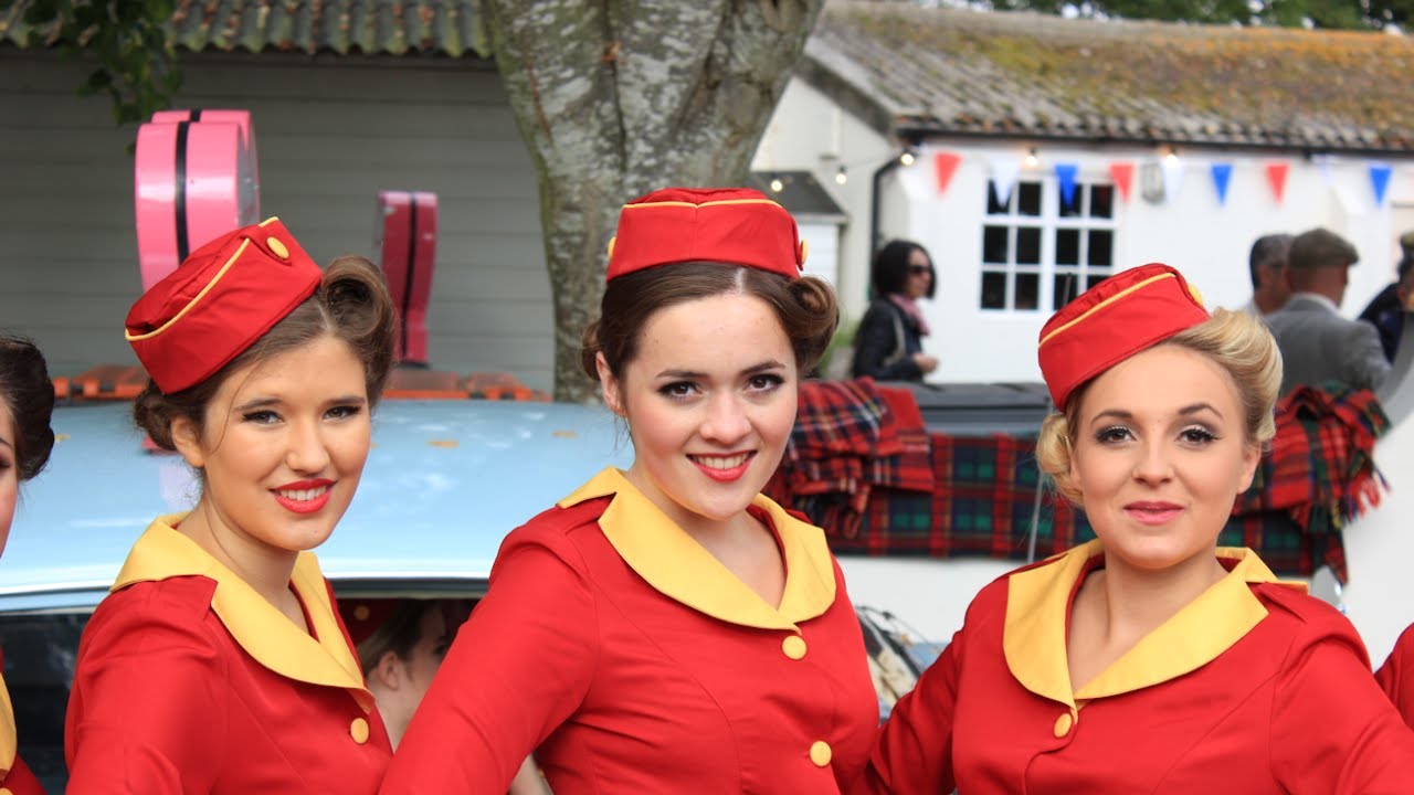 Goodwood Revival 2009 Glam Cabs, Dad's Army, Jiving