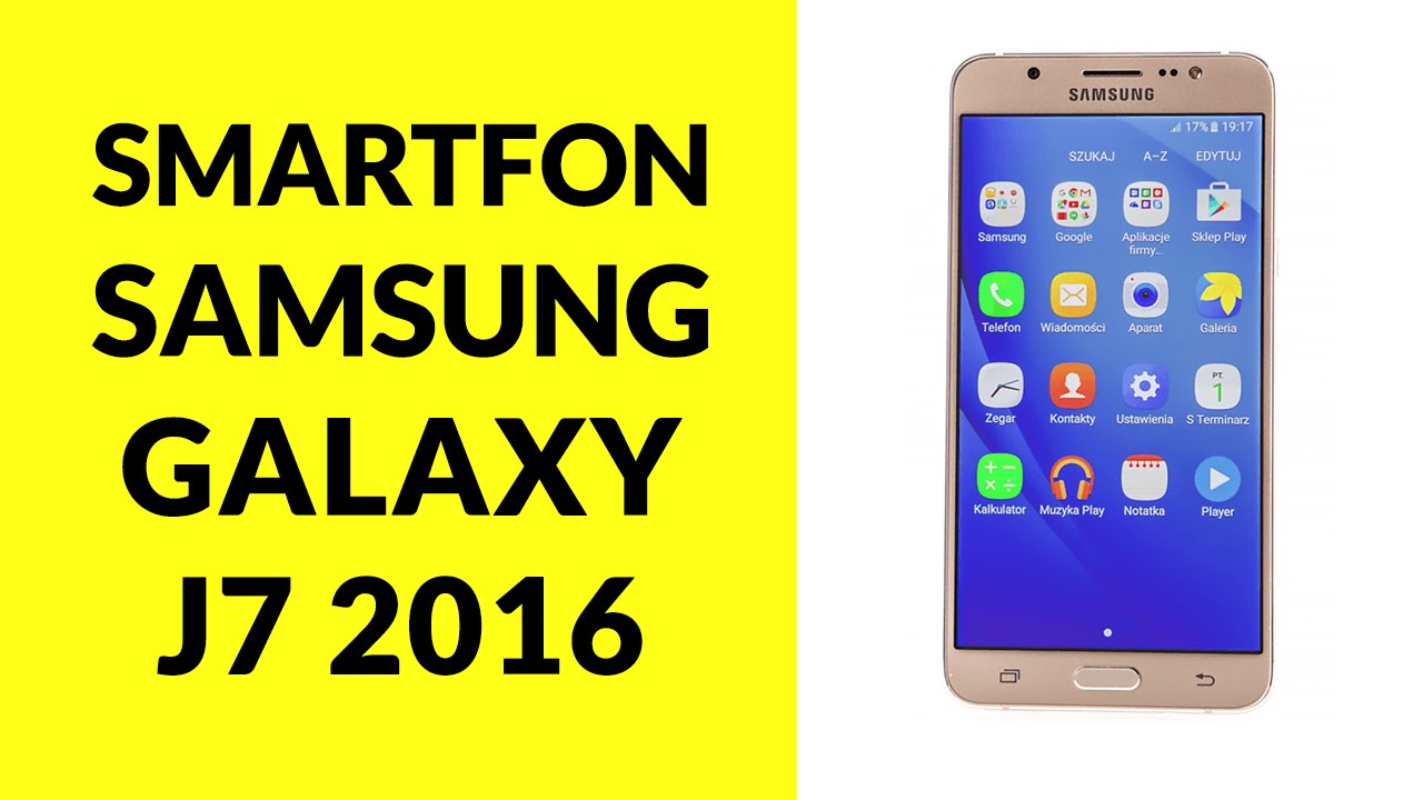 Samsung Galaxy J7 2016 - dane techniczne - RTV EURO AGD