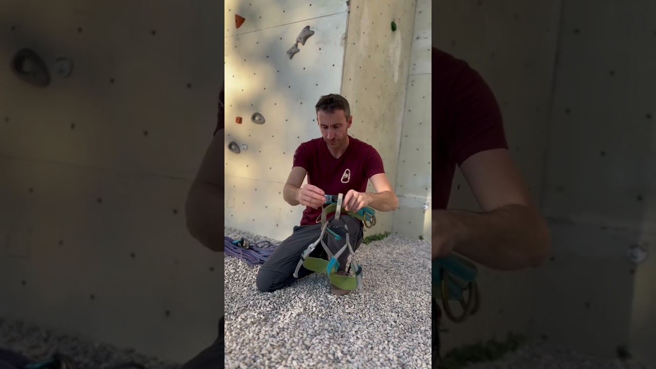 L'imbrago - come indossarlo correttamente (arrampicata)