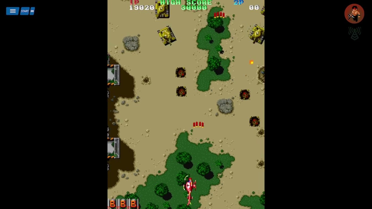 Twin Cobra (Arcade game via Antstream Arcade on Xbox Series X)