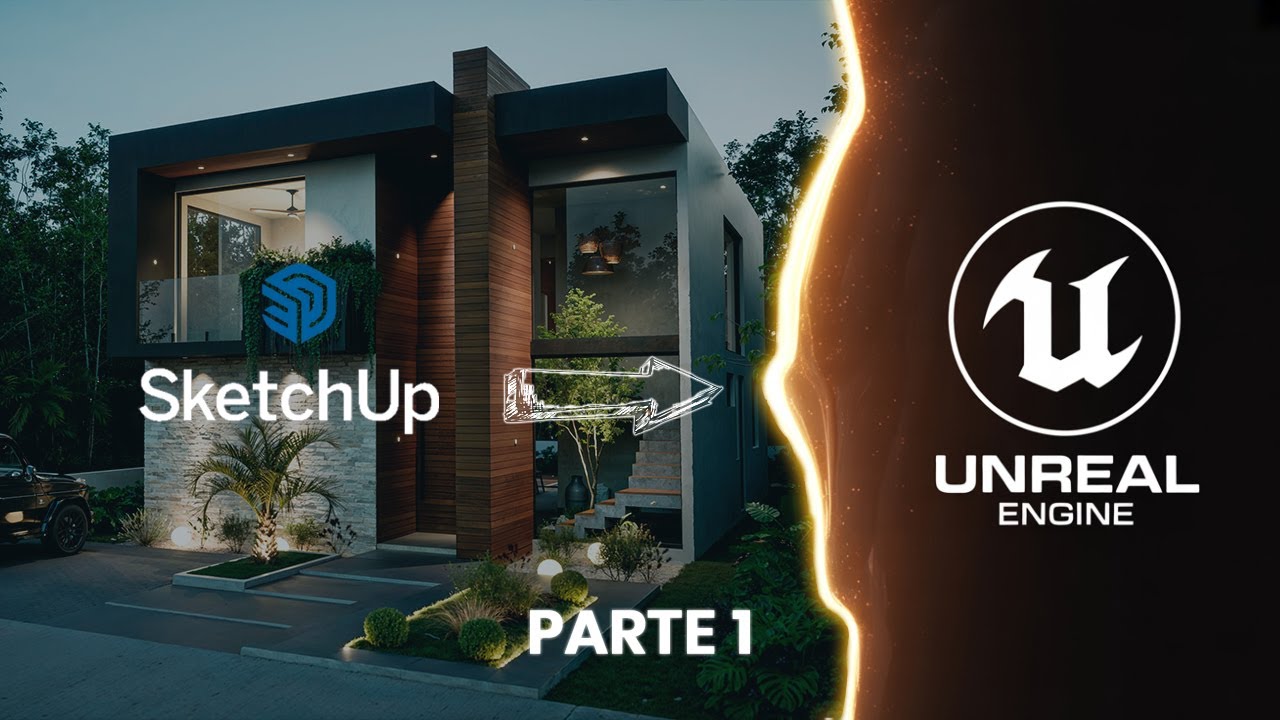 Tutorial - de SketchUp a Unreal Engine | Preparación e importación del modelo ( Parte 1)