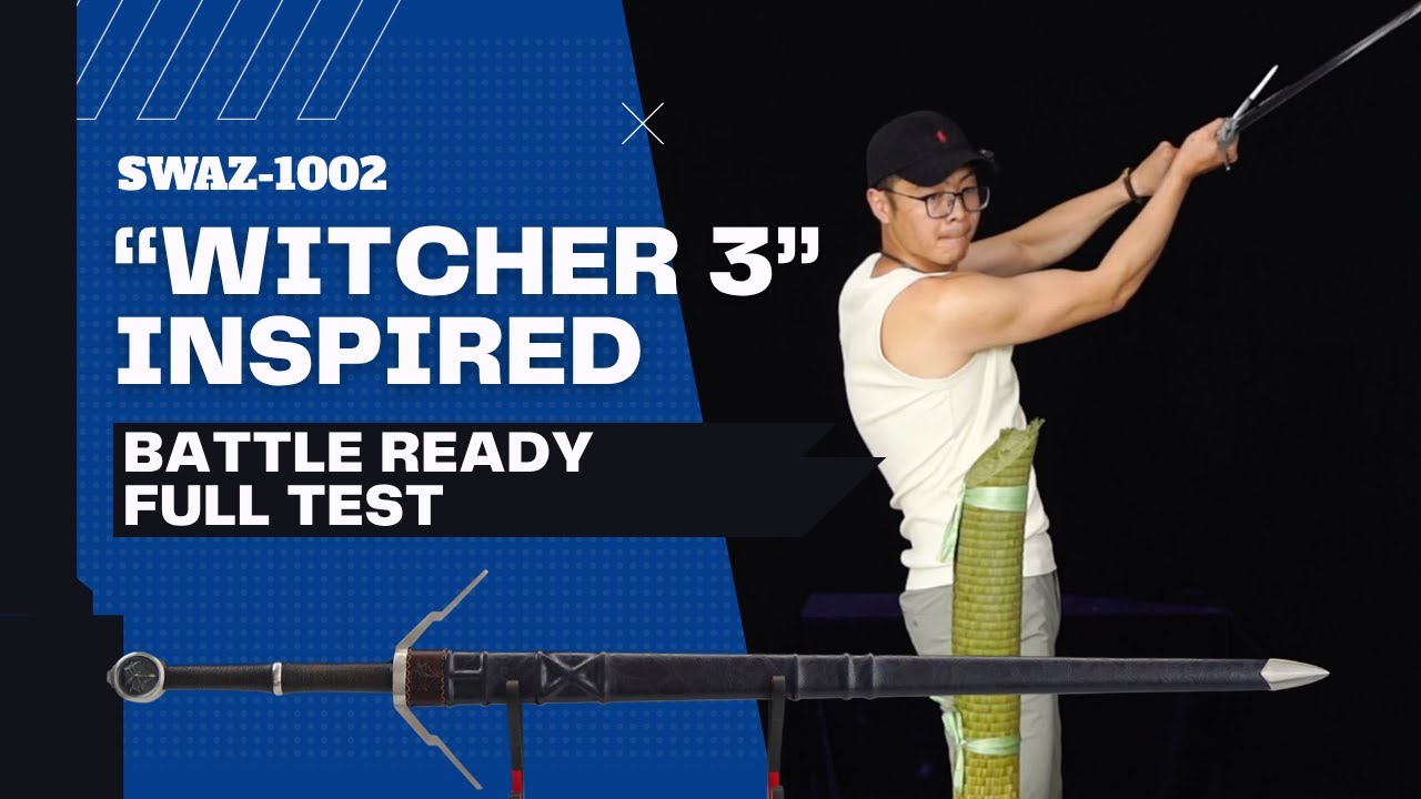 New Release! Swordier&rsquo;s Witcher-Inspired Longsword Put to the Test | Cutting & Thrusting Review.