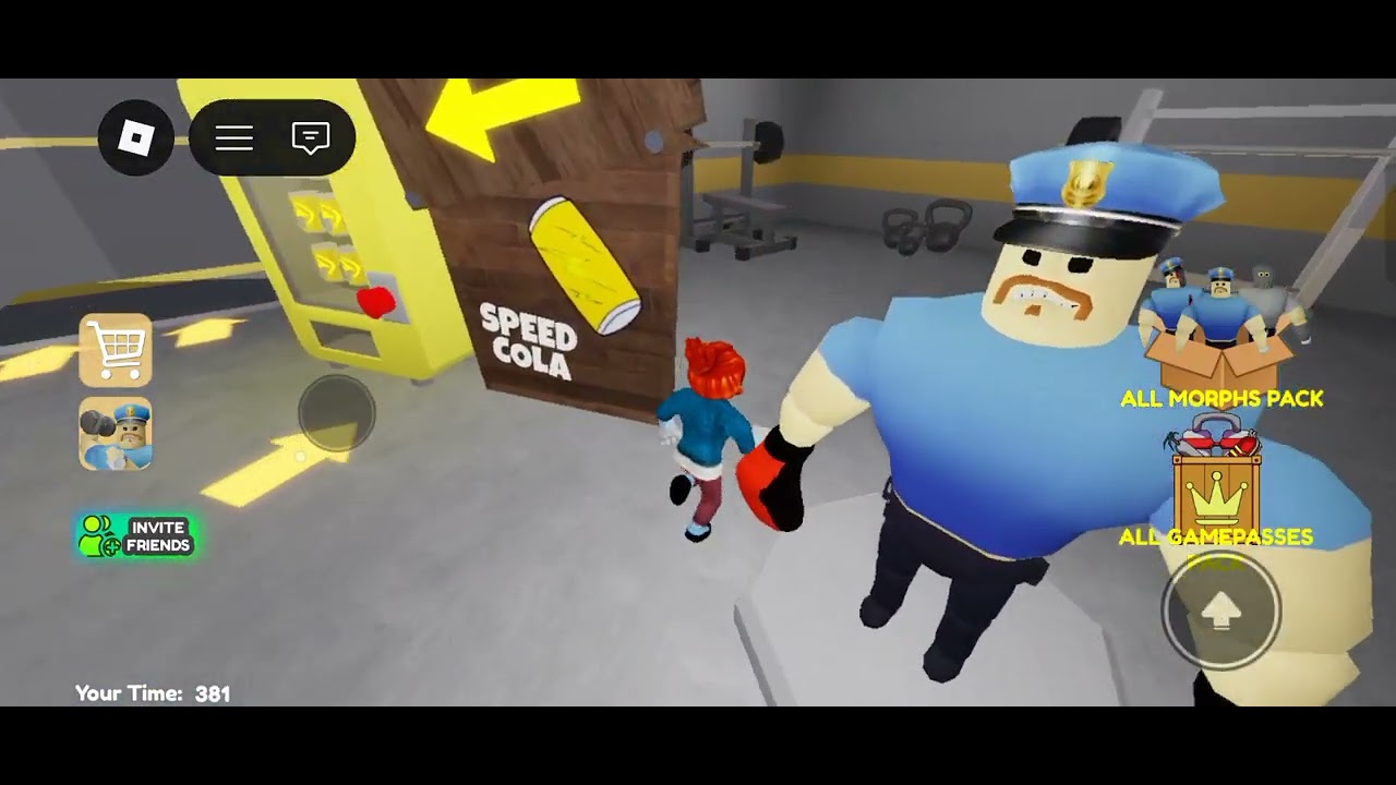 It's easy for me to play prison game in roblox