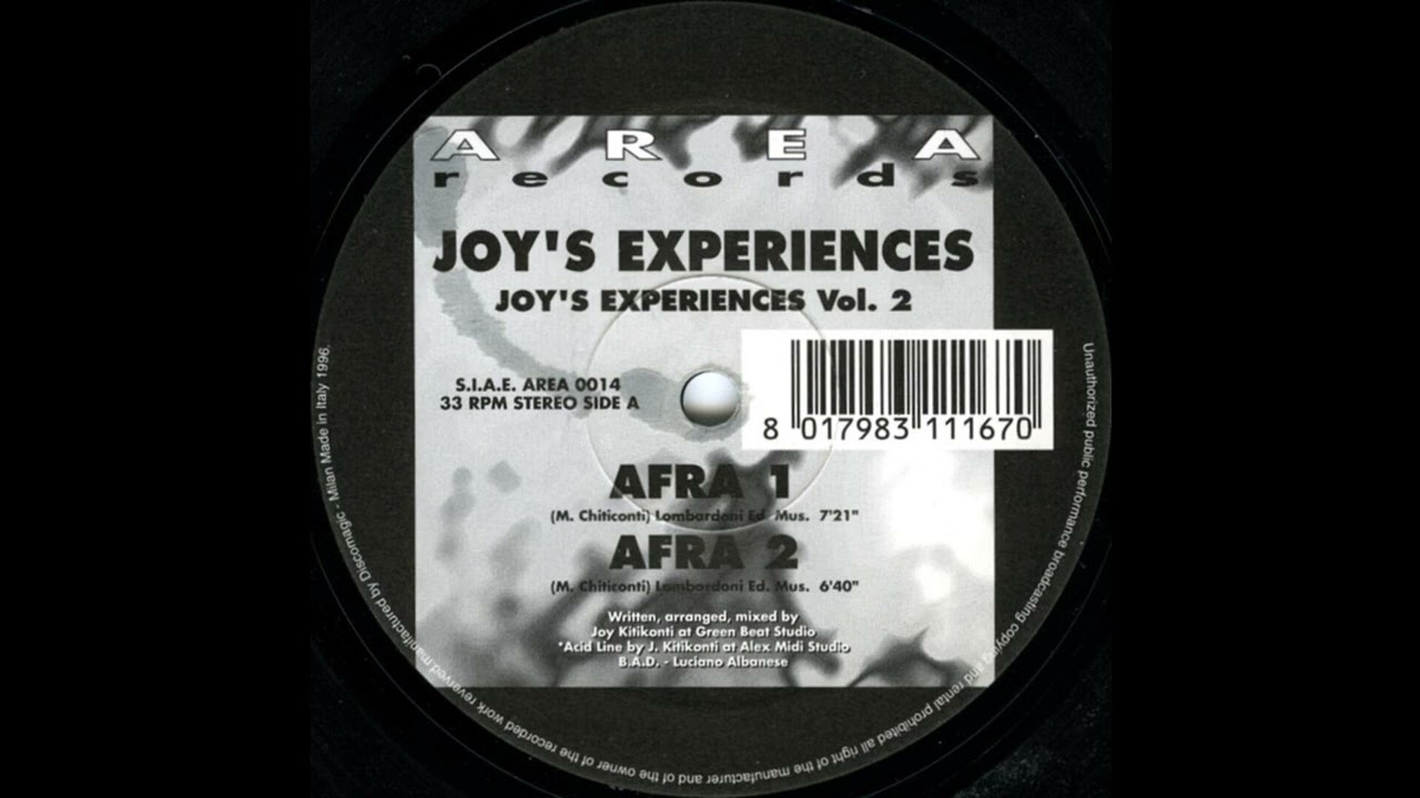 Joy Kitikonti - Afra 2 (Trance 1996)