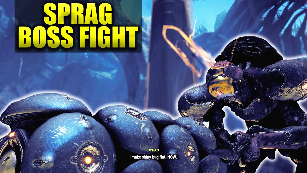 Warframe Sprag Break Narmer Kahl Boss Fight Quick Guide!