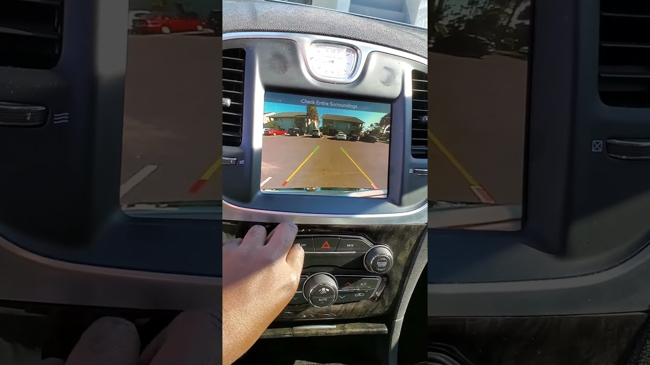 Chrysler 300c 2015-2021 Rear camera / backup camera fix!