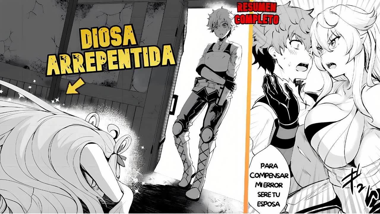 💀EXPULSADO por Ser NIVEL 0 Por un Error De Una Diosa, Ella Lo Hace NIVEL 1000 y ahora es Su ESPOSA