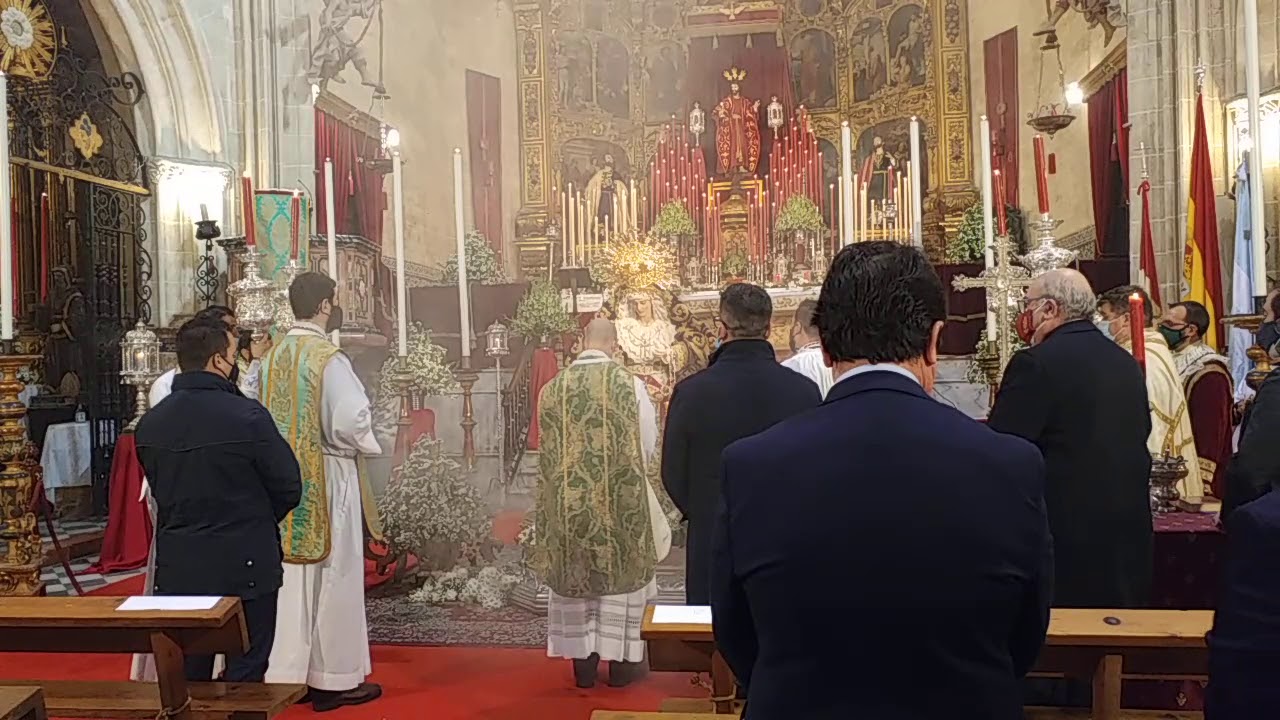 Salve final en la Función Principal de Instituto de la Hermandad de la Sagrada Cena.