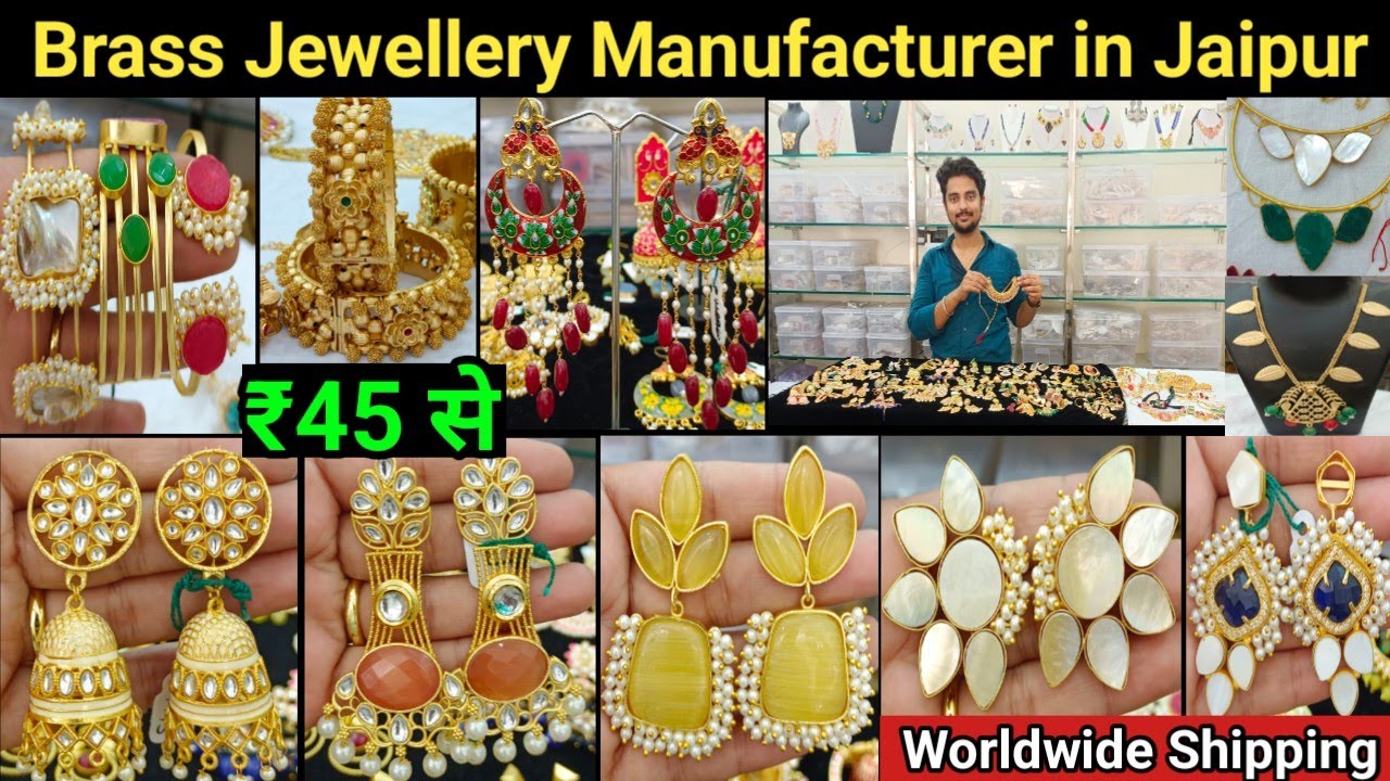 Premium Classic Brass & Kundan Jewellery Collection 2023 | New Designer Bridal Artificial Jewellery