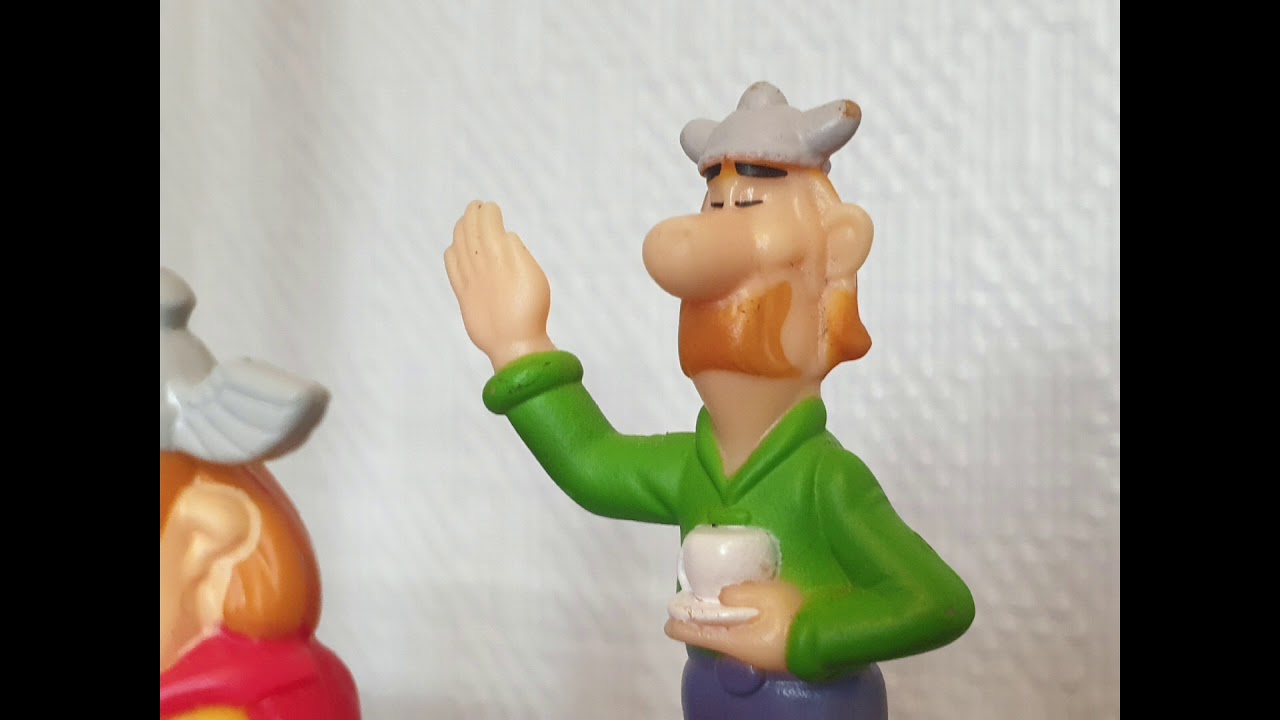 3 x Personnages Mc Donald's 2019 Ast&eacute;rix Les &eacute;ditions Albert Ren&eacute;