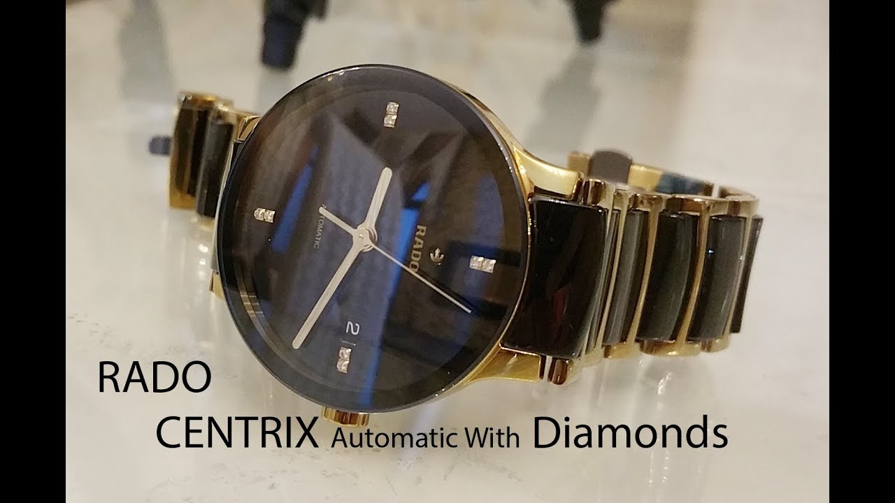 Мужские часы Rado Centrix с 8 бриллиантами