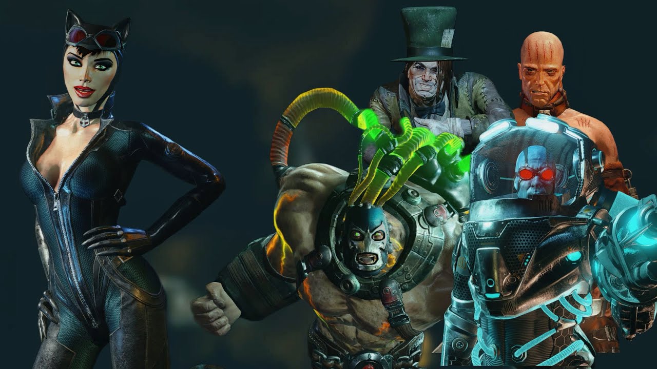 Catwoman speaks to all Villains/Allies | Batman Arkham City