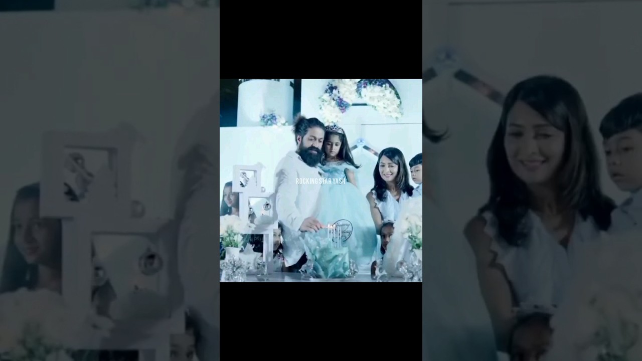 Yash daughter Ayra Birthday Celebration #yash #ayrayash #rockingstaryash #shorts