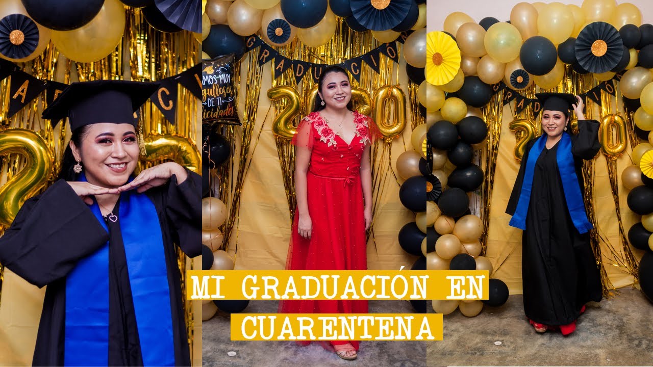 FOTOS DE MI GRADUACIÓN EN CASA 🎓👩🏻‍🎓