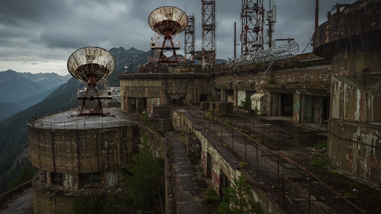 Abandoned DARK Cyber Complex: Sci-FI Cinematic Ambient, Chill Ambient, Dark