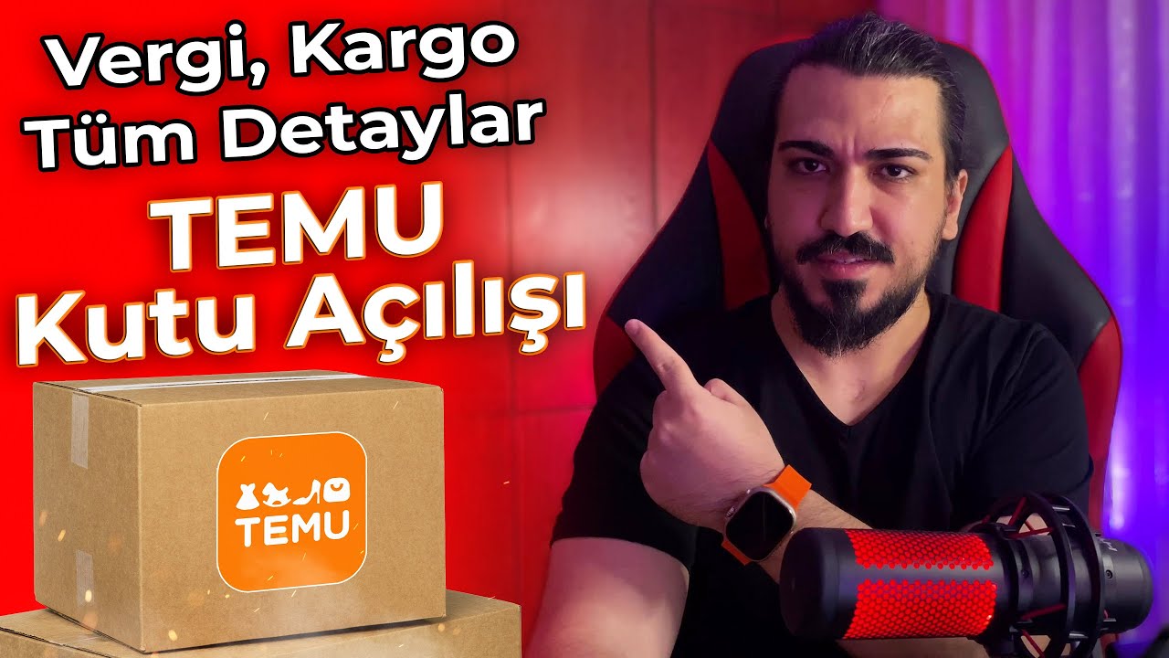 Temu'dan Sipariş Verdiğim Ürünleri İnceliyoruz! (Temu Güvenilir mi?)