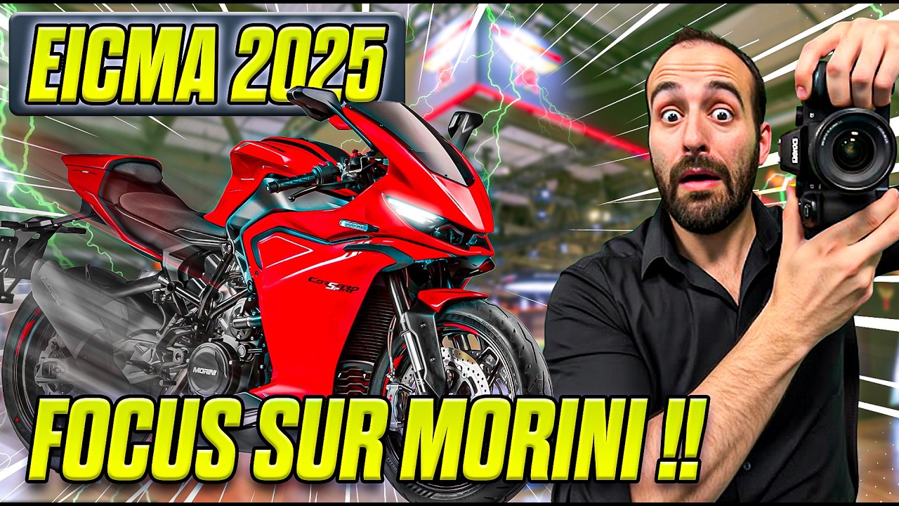 La Corsaro Sport reste une des plus MAGNIFIQUES motos de l'EICMA!!!