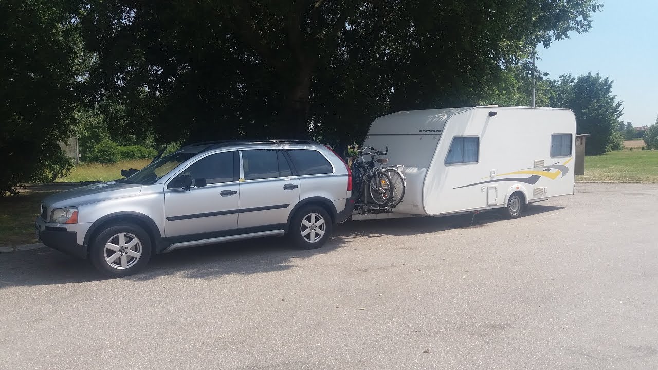 Çekme Karavan İçin Bisiklet Taşıma Aparatı