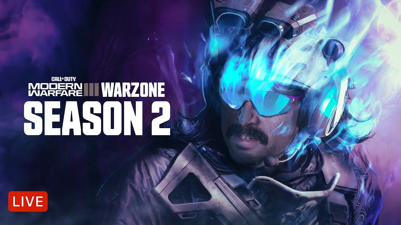 🔴LIVE - DR DISRESPECT - WARZONE - NEW SEASON 2 - NUKE TIME! - FANDUEL